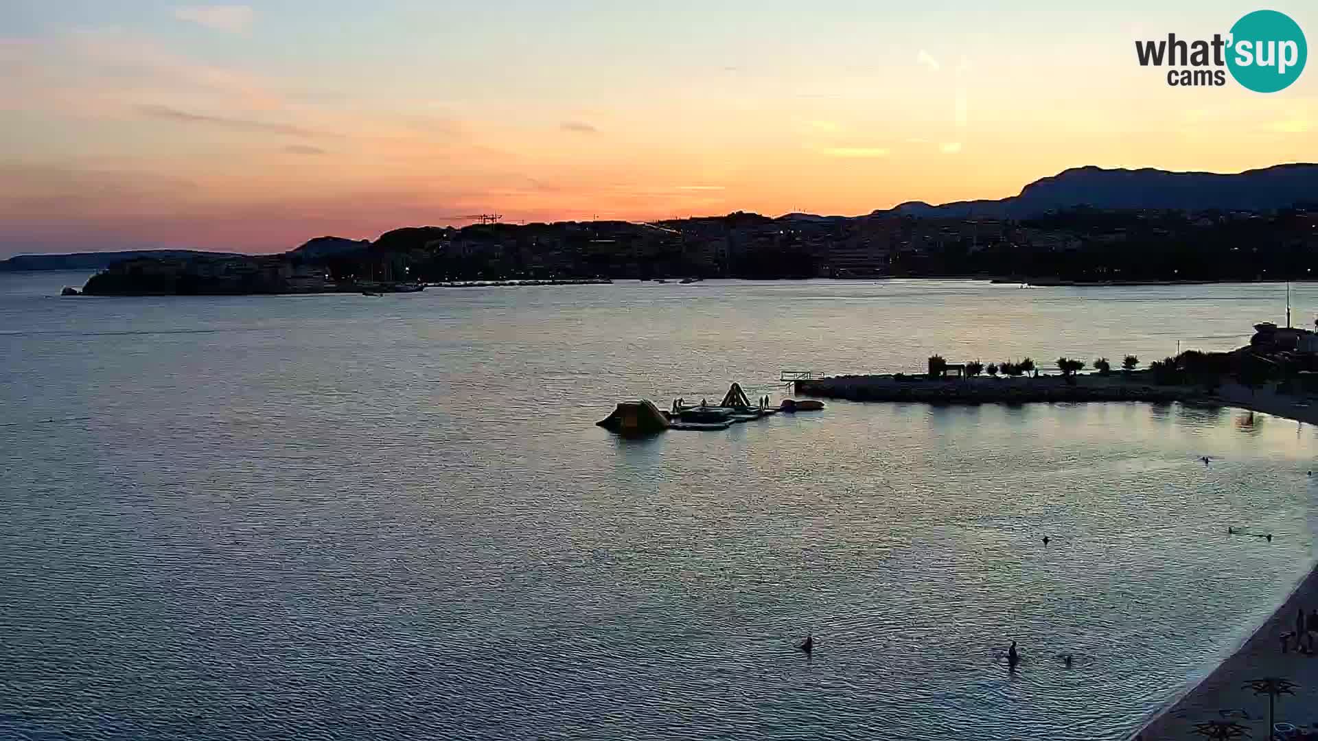 Podstrana Strand Webcam – Liveblick vom Hotel Split