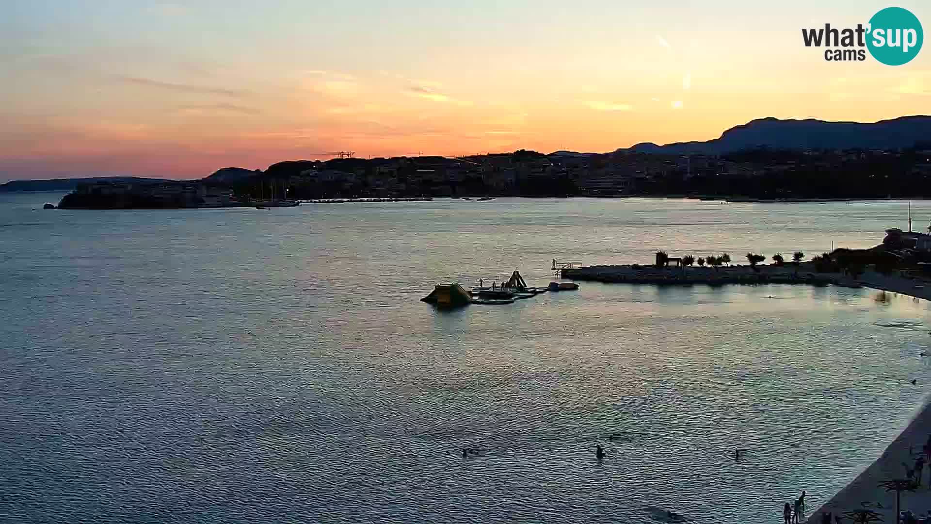 Podstrana Strand Webcam – Liveblick vom Hotel Split