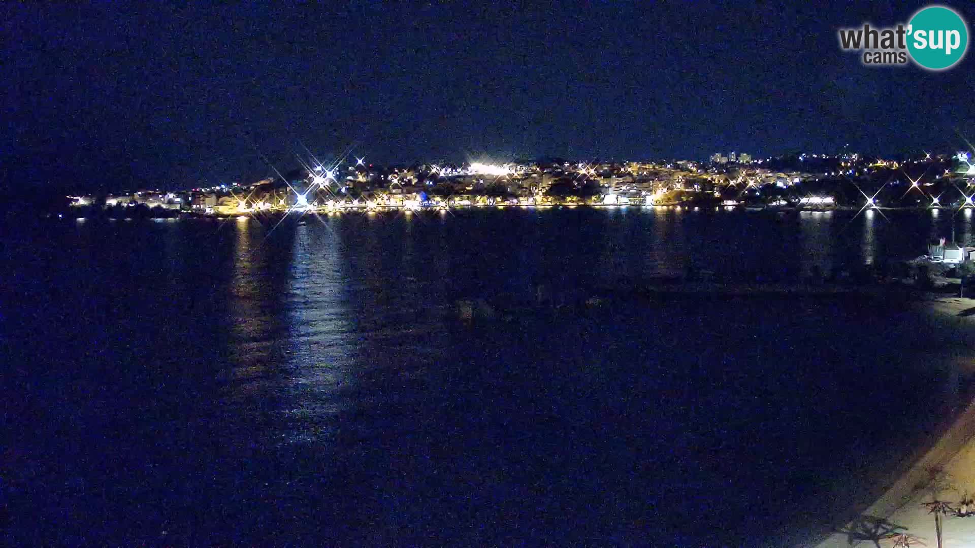 Podstrana Beach Webcam – Live View from Hotel Split