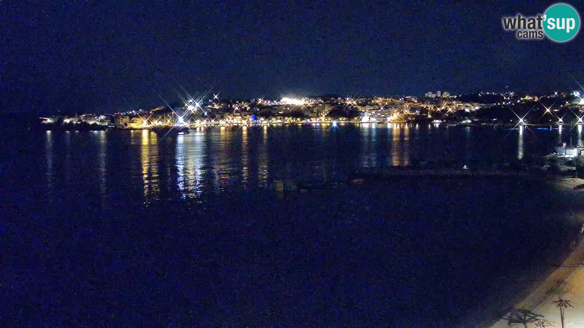 Web kamera Plaža Podstrana – Pogled uživo