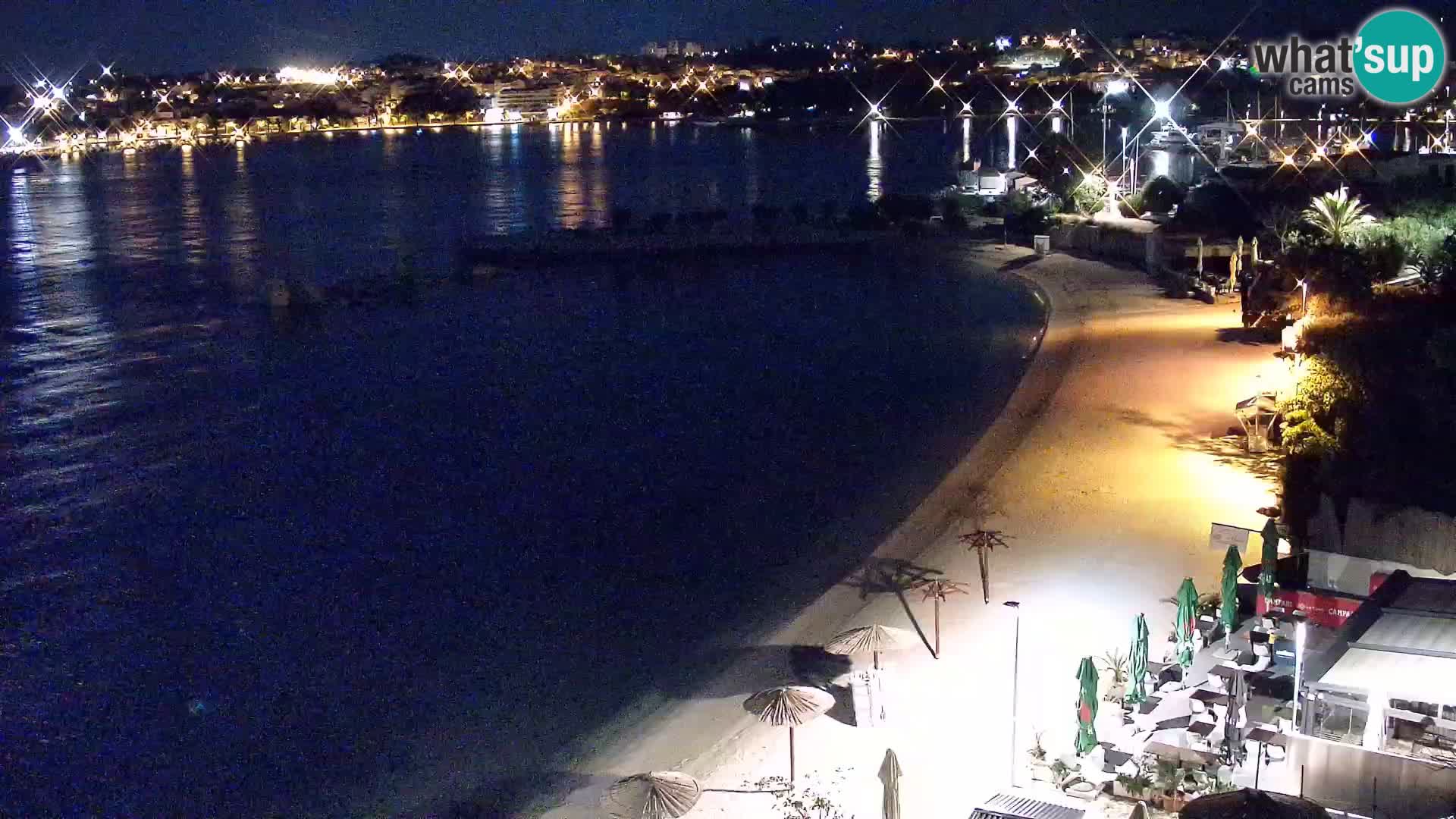 Spletna kamera Plaža Podstrana – Pogled v živo