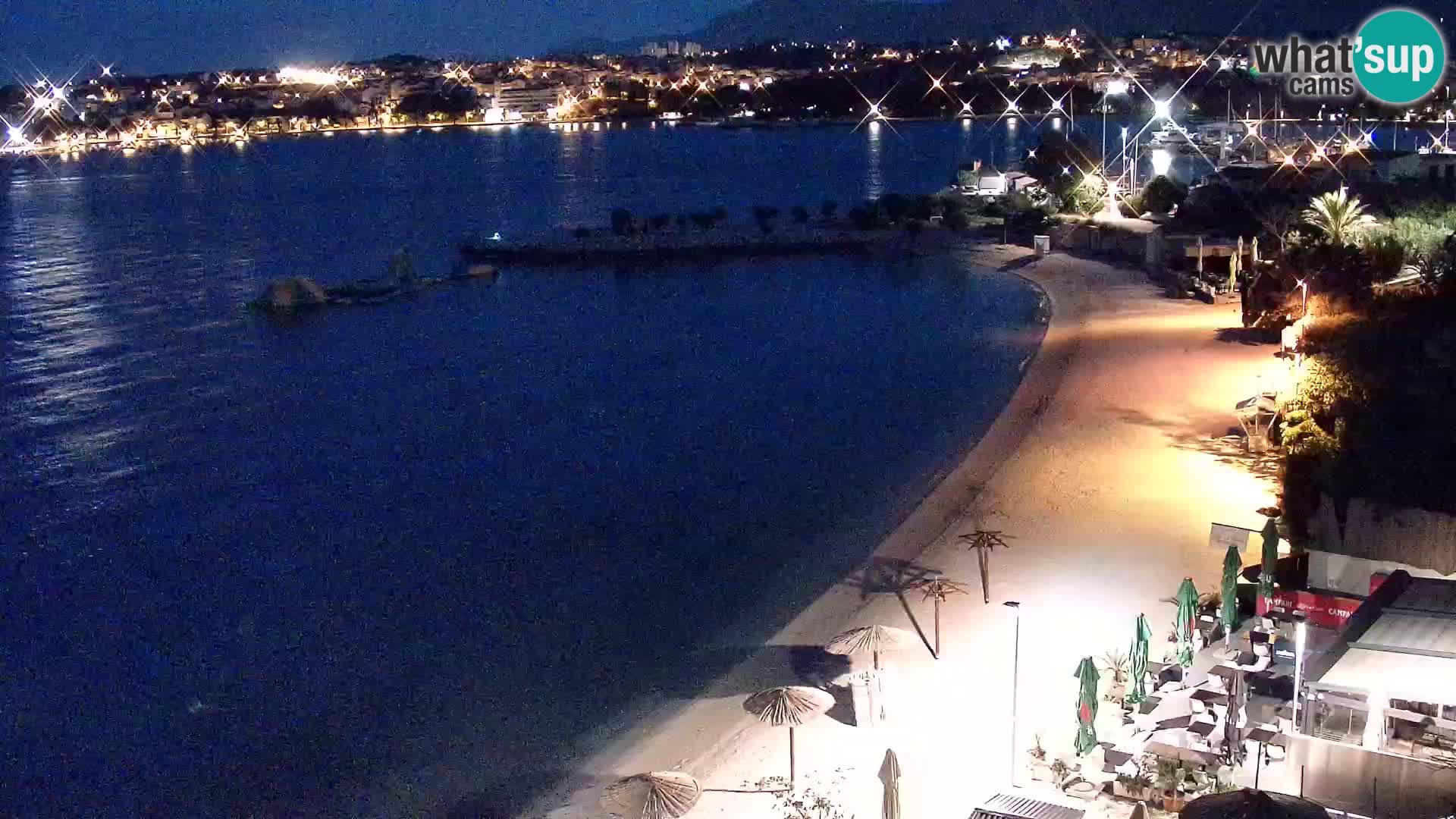 Webcam Playa de Podstrana – Vista en directo desde Hotel Split