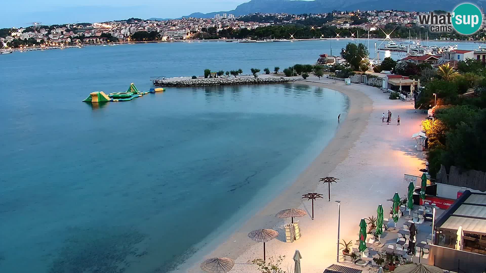 Web kamera Plaža Podstrana – Pogled uživo