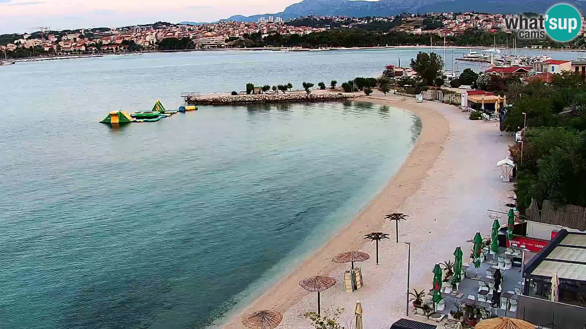 Spletna kamera Plaža Podstrana – Pogled v živo