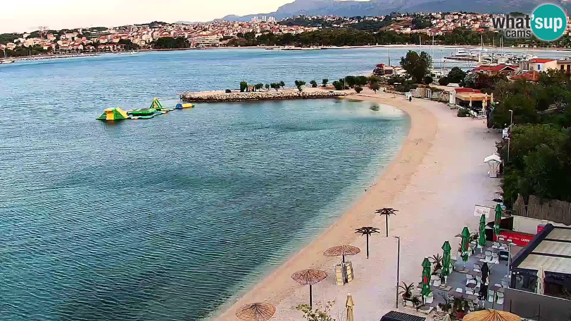 Webcam Playa de Podstrana – Vista en directo desde Hotel Split