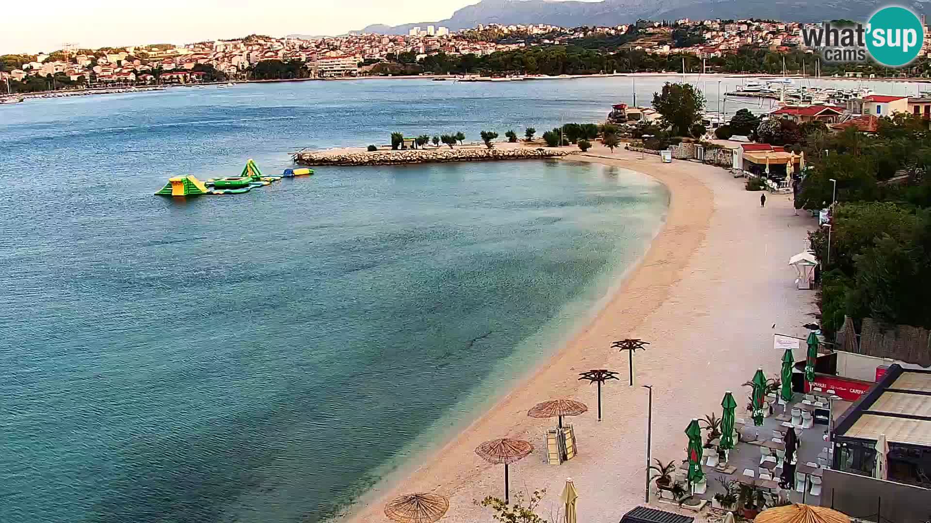 Webcam plage de Podstrana – Vue en direct depuis Hotel Split