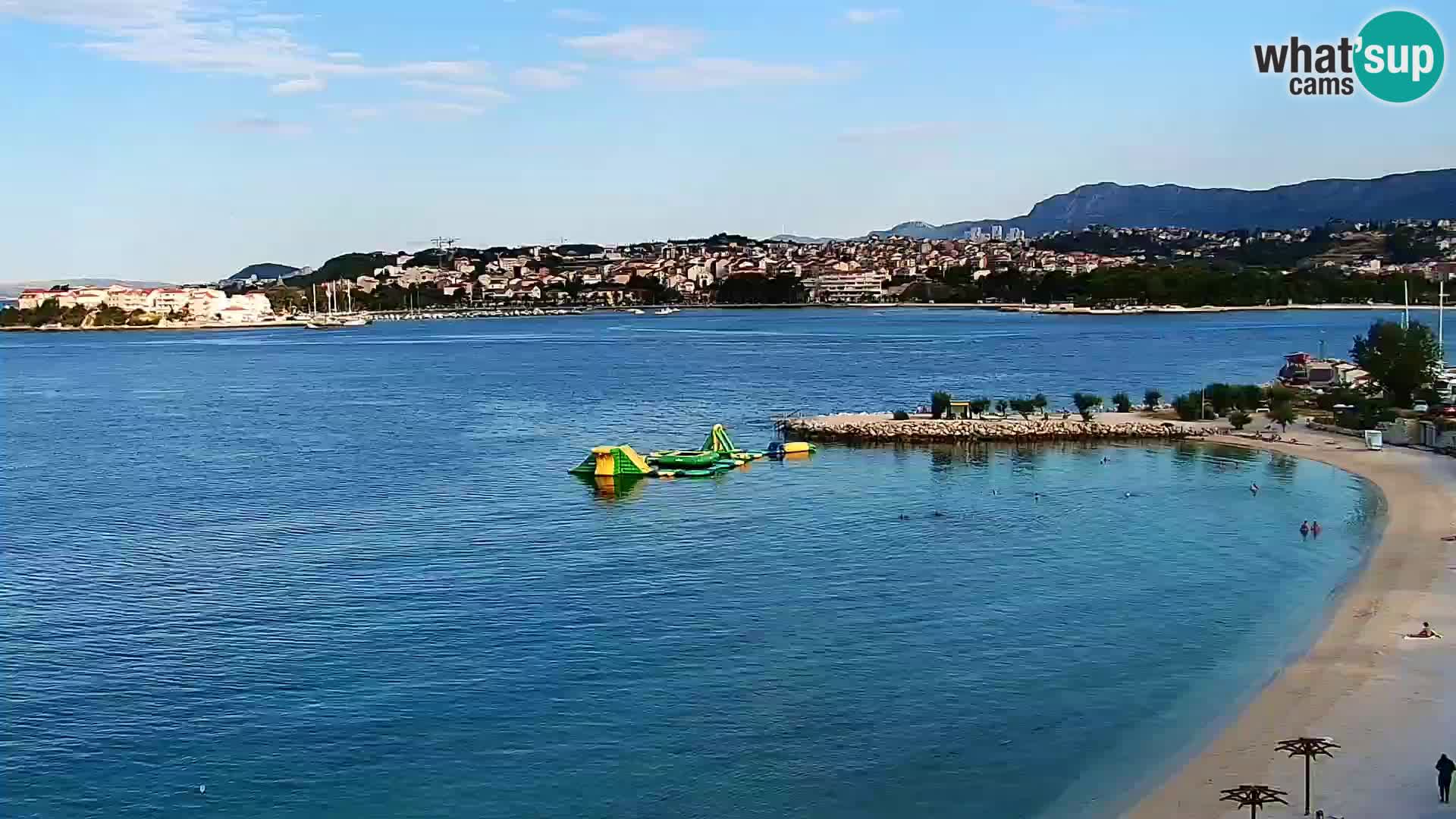 Webcam plage de Podstrana – Vue en direct depuis Hotel Split
