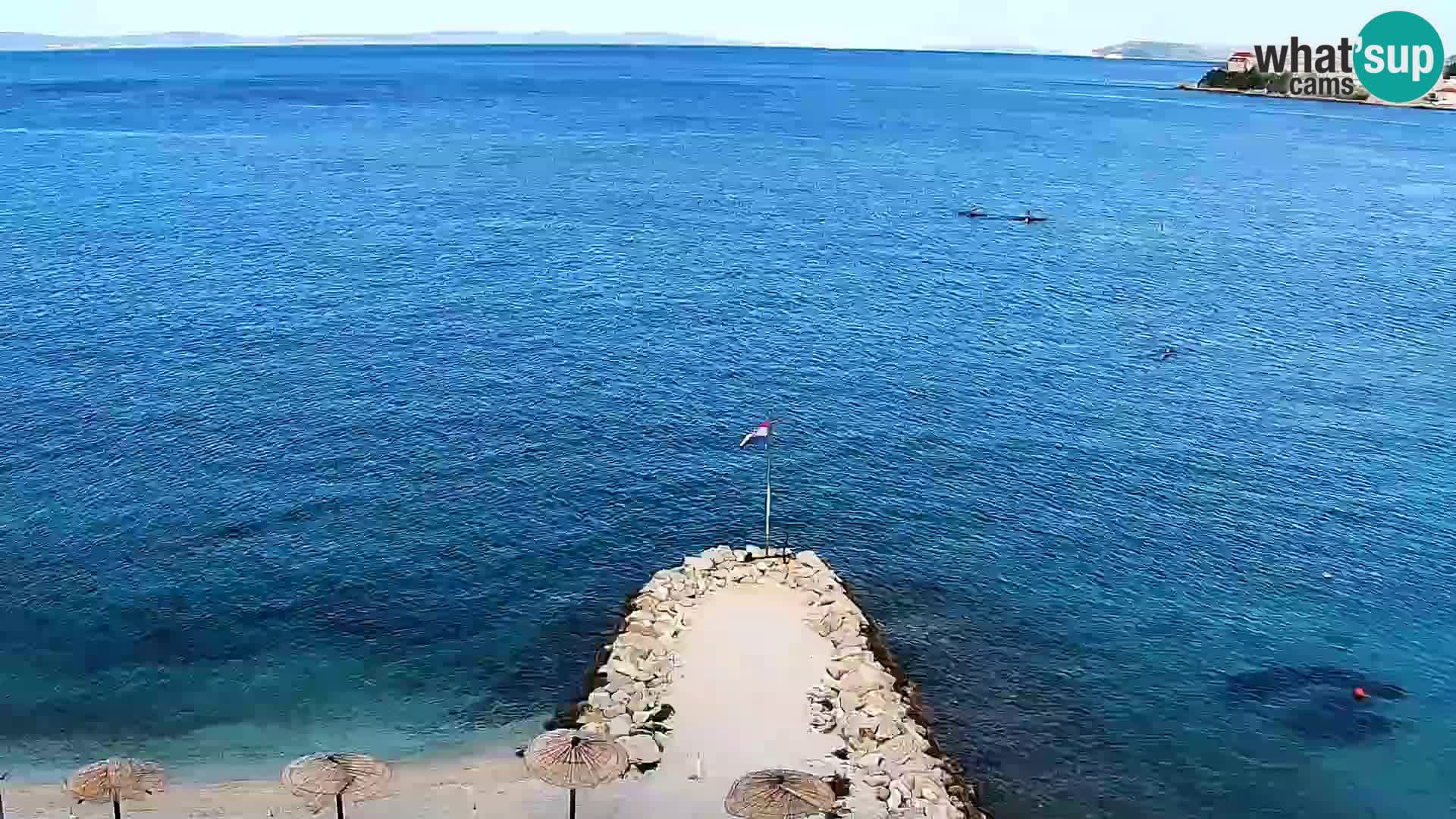 Webcam plage de Podstrana – Vue en direct depuis Hotel Split