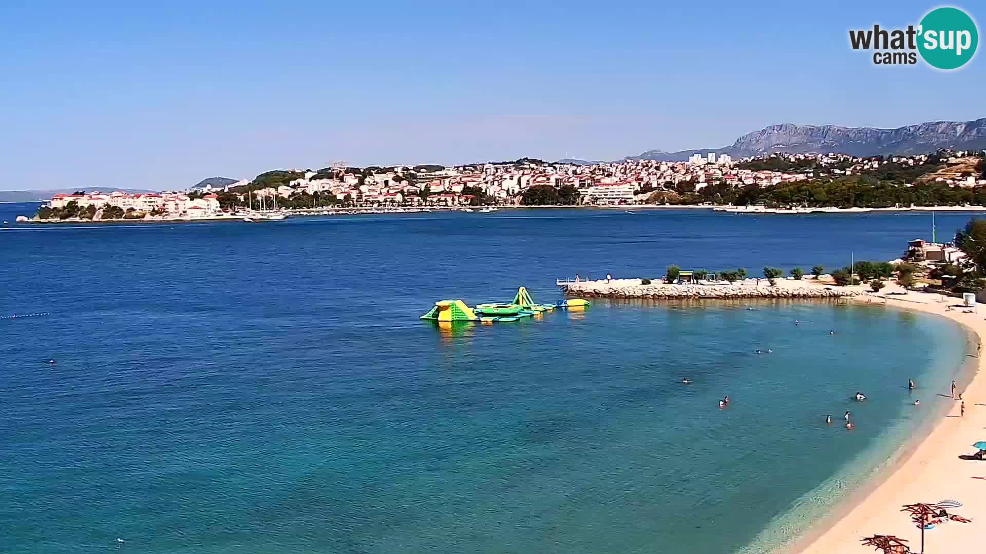 Webcam plage de Podstrana – Vue en direct depuis Hotel Split
