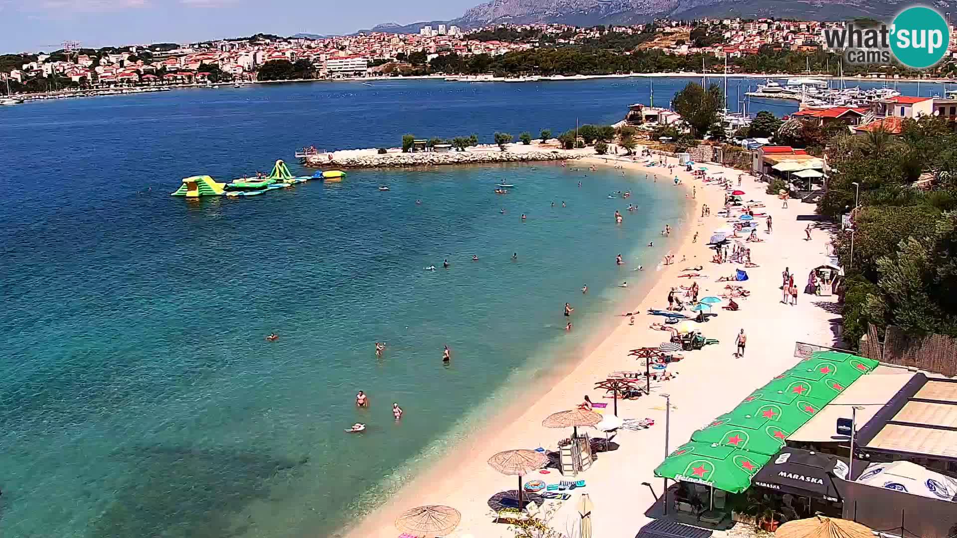 Podstrana Beach Webcam – Live View from Hotel Split