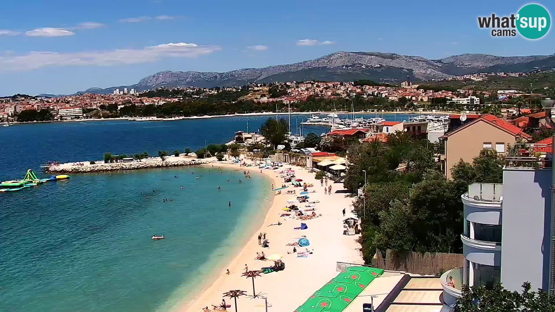 Podstrana Beach Webcam – Live View from Hotel Split