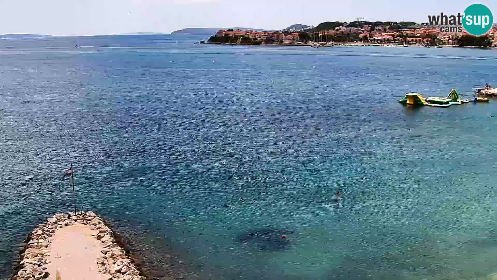 Web kamera Plaža Podstrana – Pogled uživo