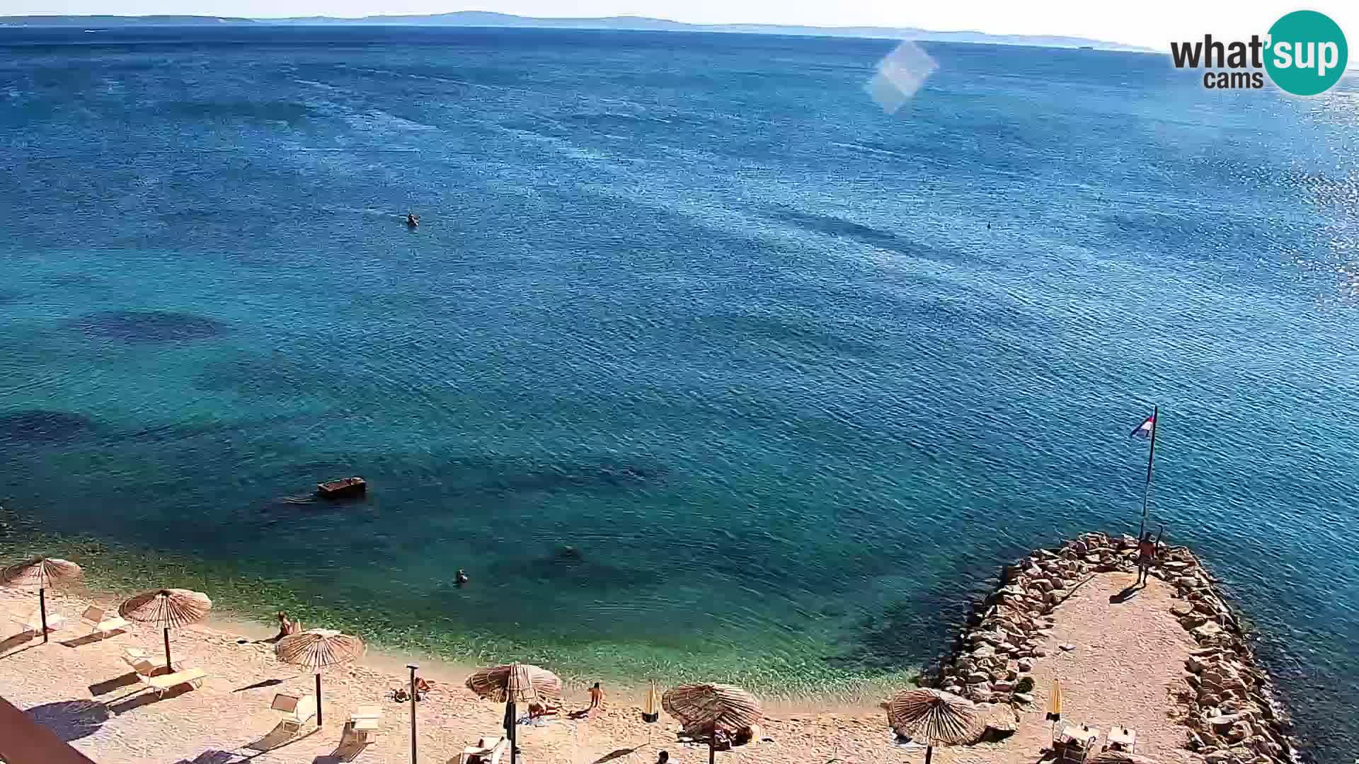 Podstrana Strand Webcam – Liveblick vom Hotel Split