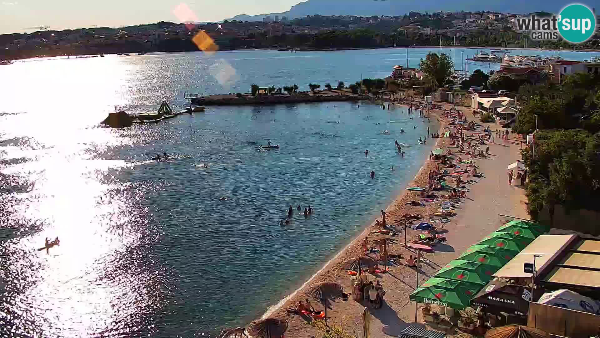 Podstrana Strand Webcam – Liveblick vom Hotel Split