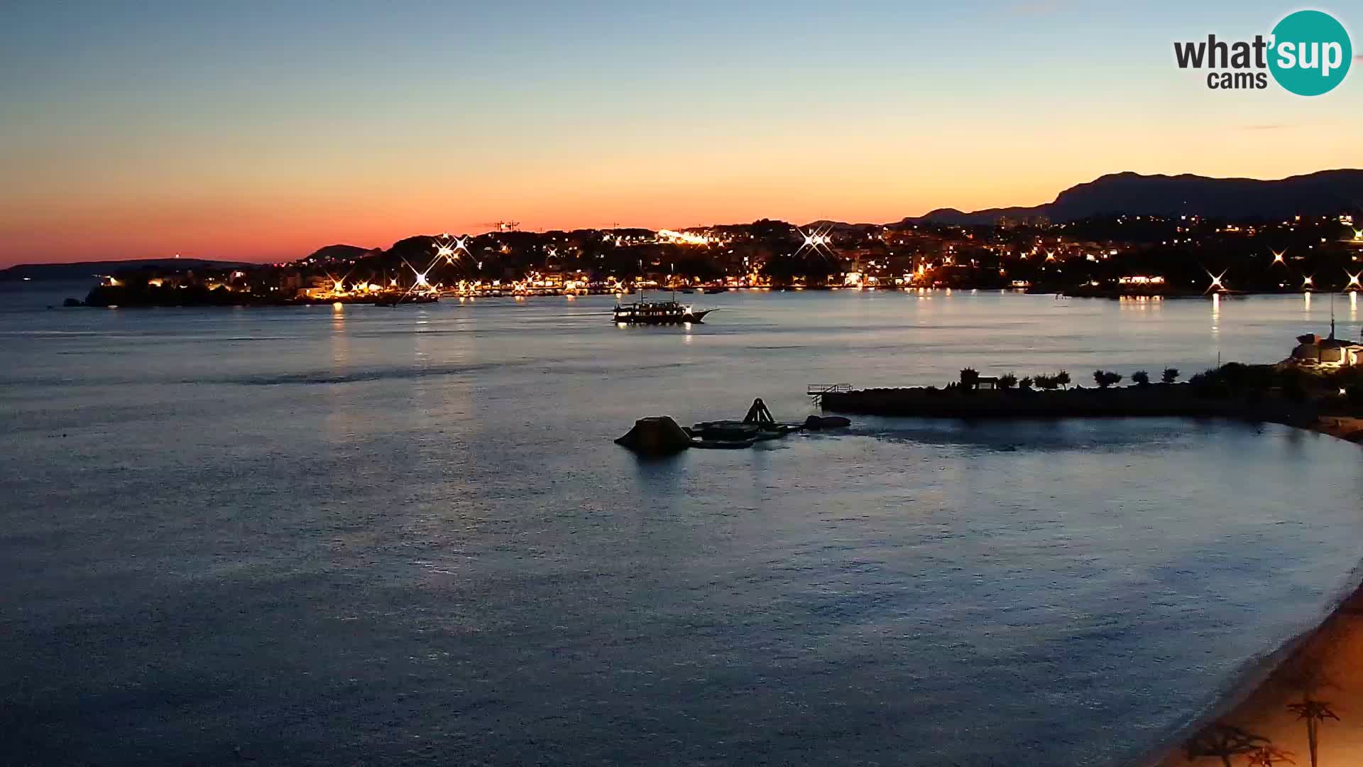 Webcam Spiaggia di Podstrana – Diretta dall’Hotel Split