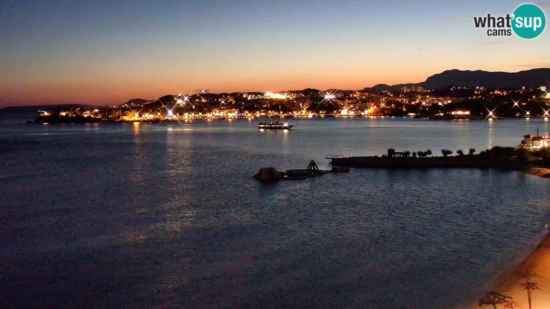 Podstrana Strand Webcam – Liveblick vom Hotel Split