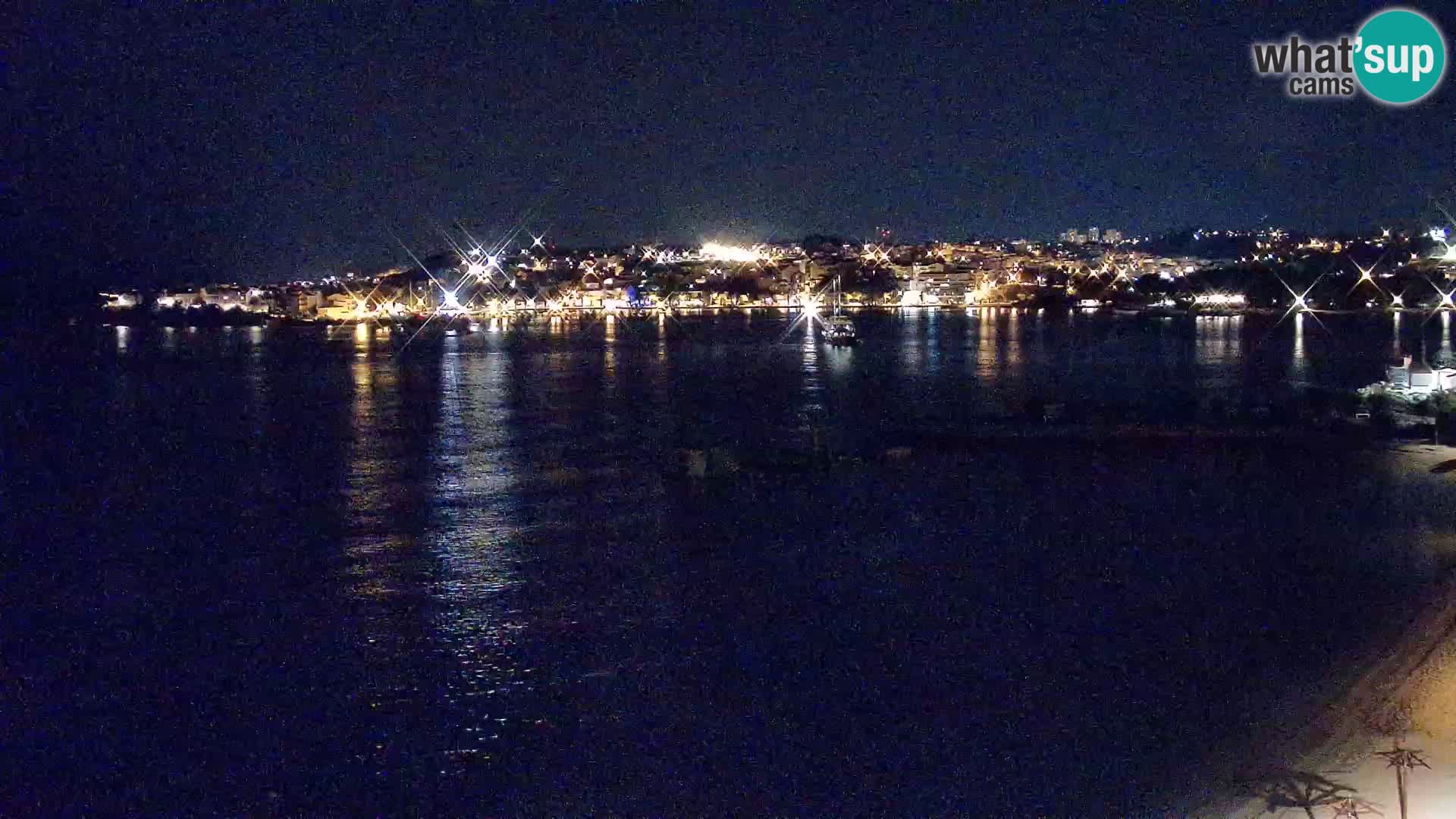 Web kamera Plaža Podstrana – Pogled uživo
