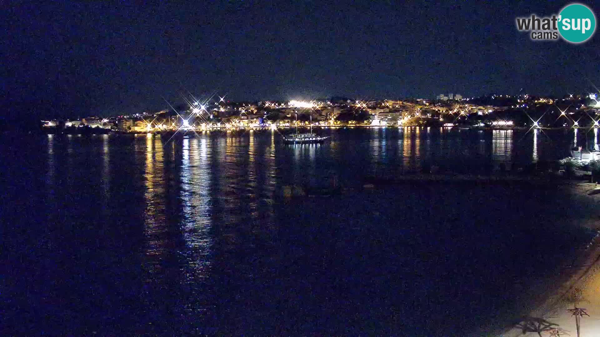 Web kamera Plaža Podstrana – Pogled uživo