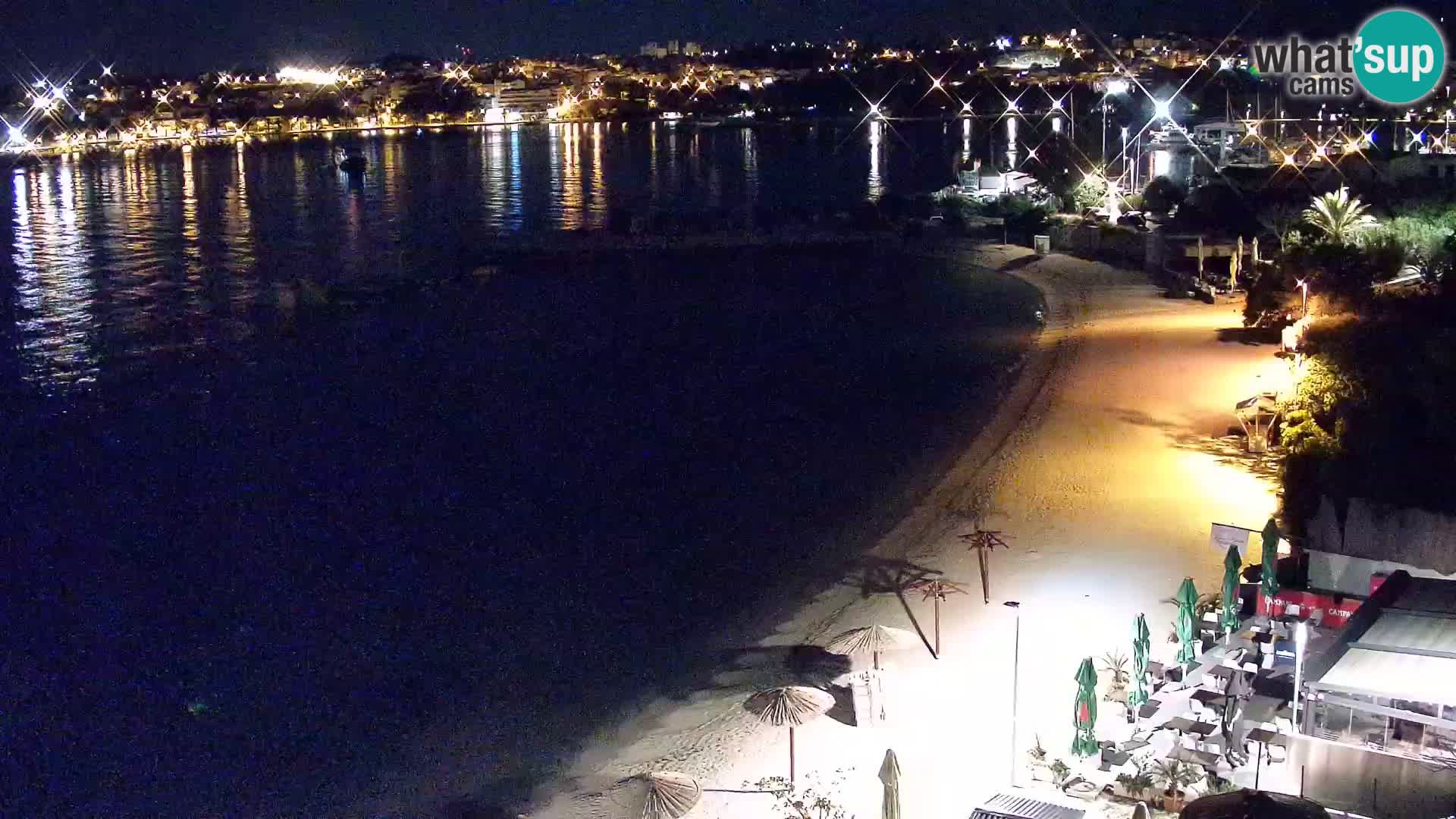 Spletna kamera Plaža Podstrana – Pogled v živo