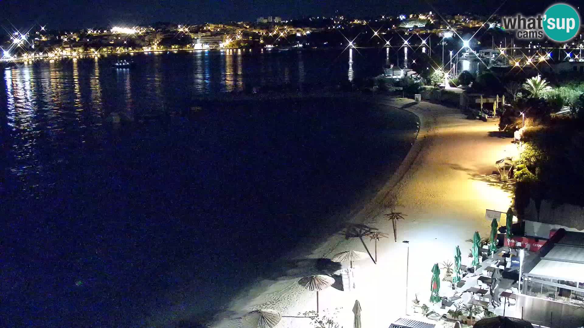 Spletna kamera Plaža Podstrana – Pogled v živo