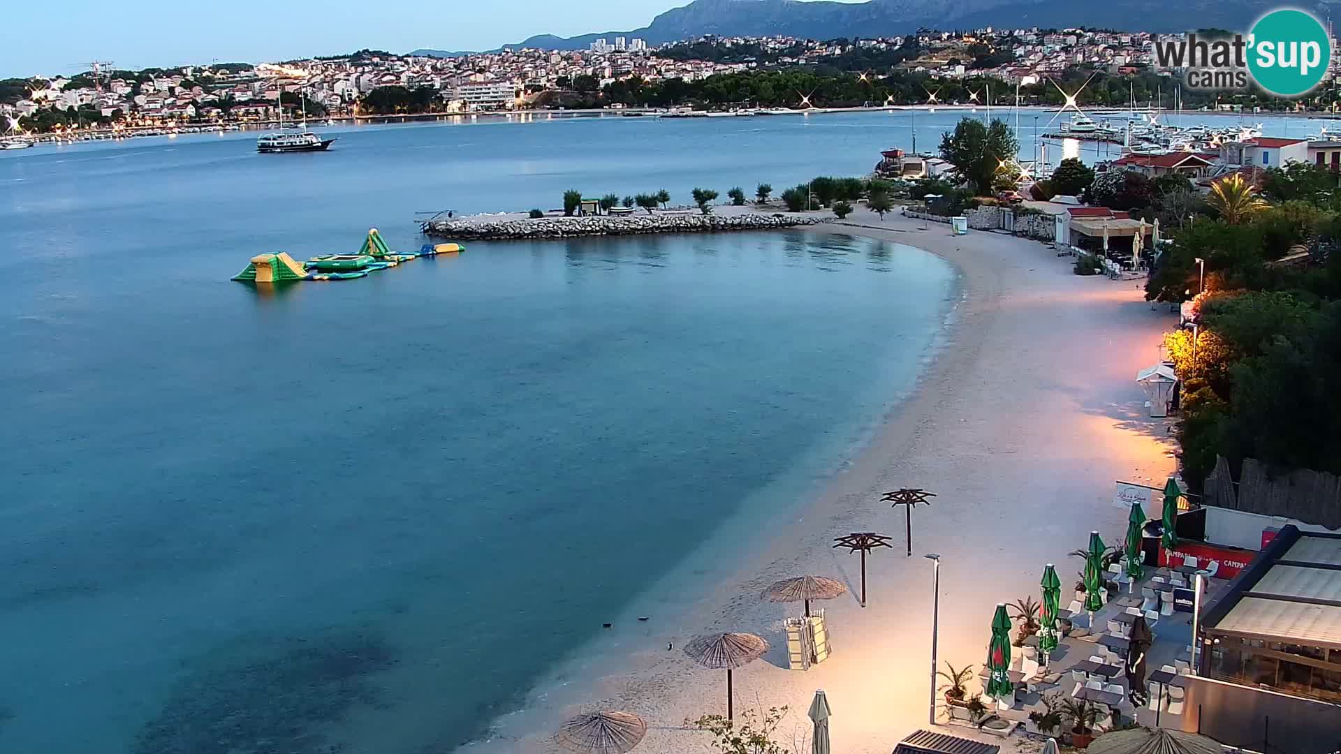 Podstrana Strand Webcam – Liveblick vom Hotel Split