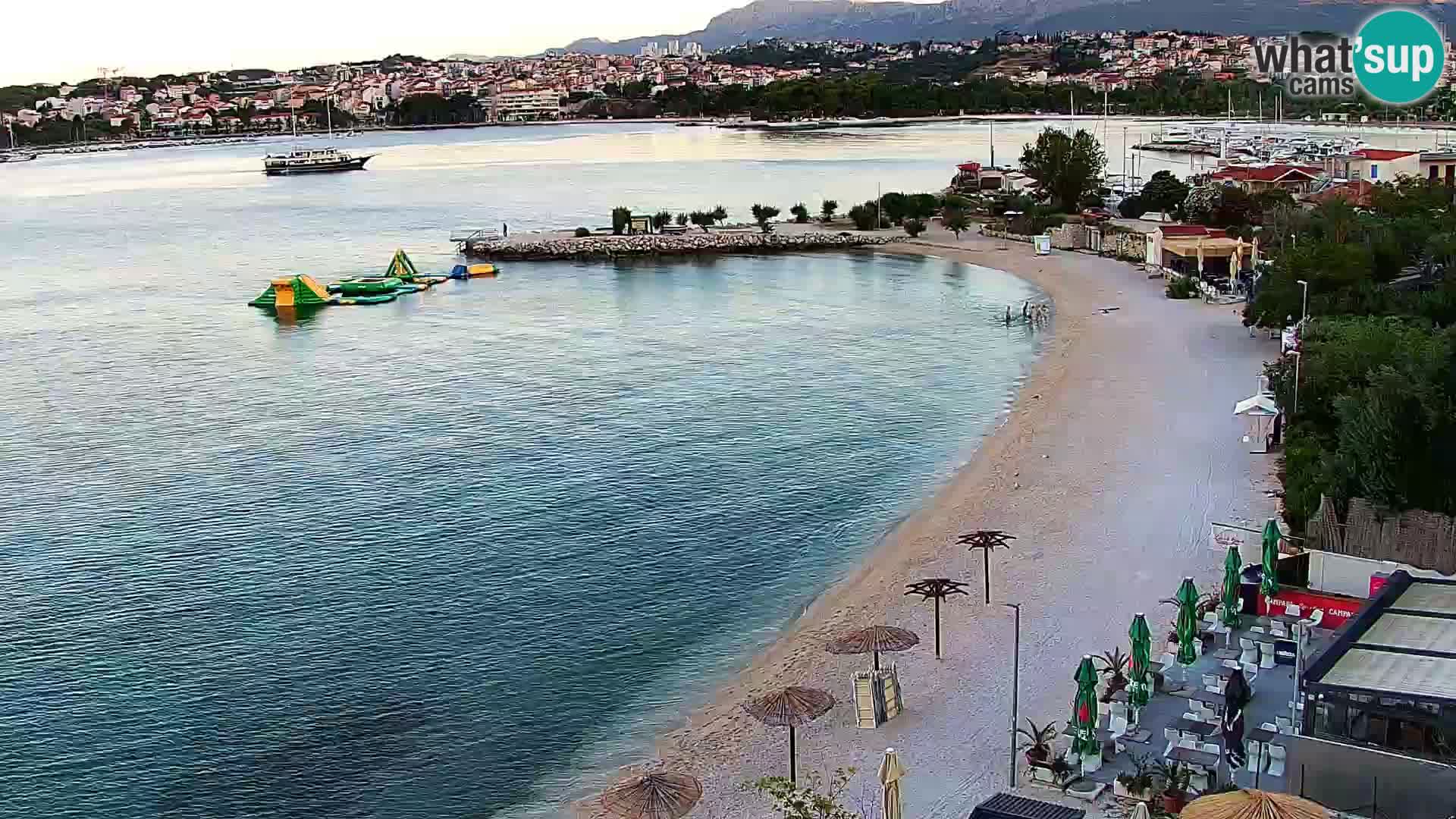 Webcam plage de Podstrana – Vue en direct depuis Hotel Split