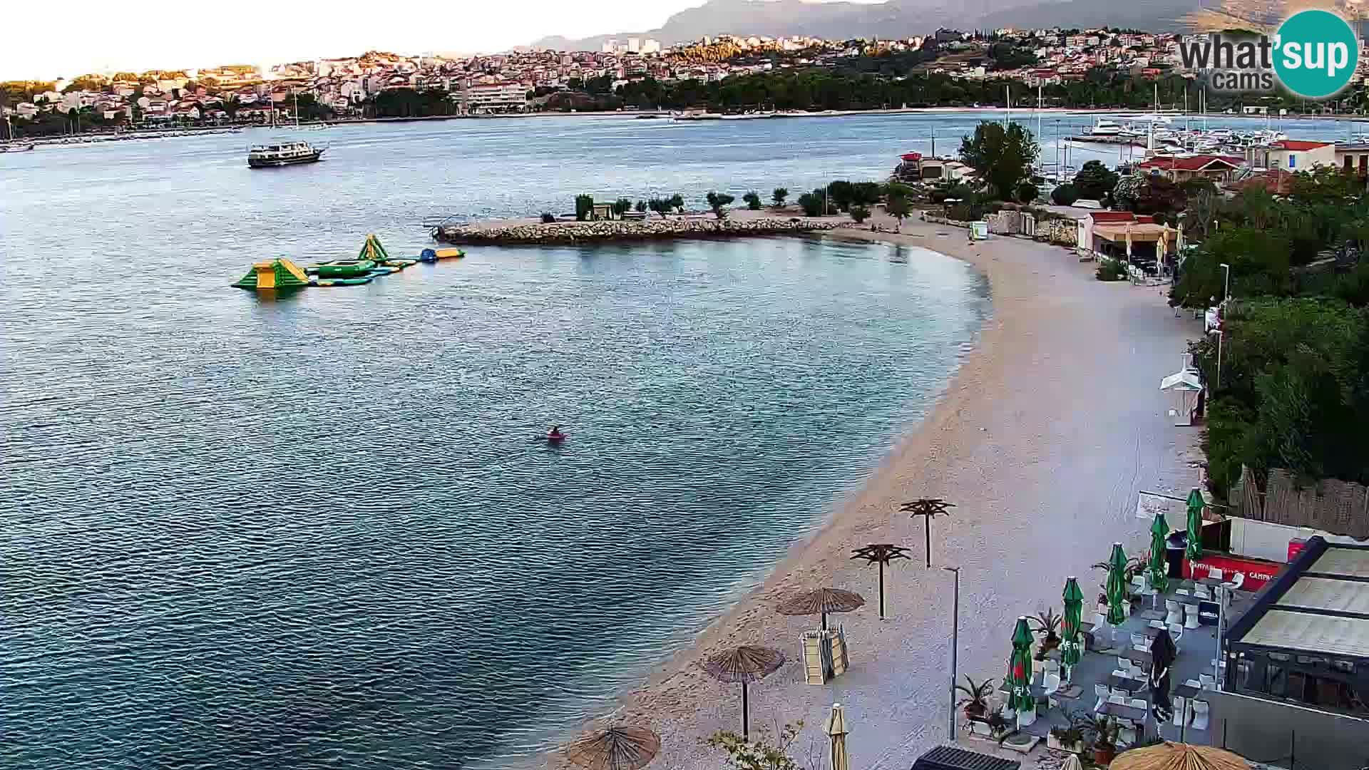 Web kamera Plaža Podstrana – Pogled uživo
