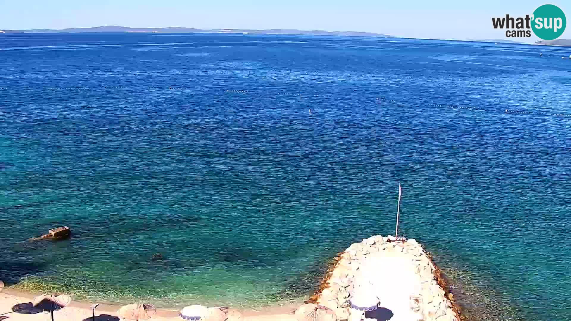 Webcam Playa de Podstrana – Vista en directo desde Hotel Split