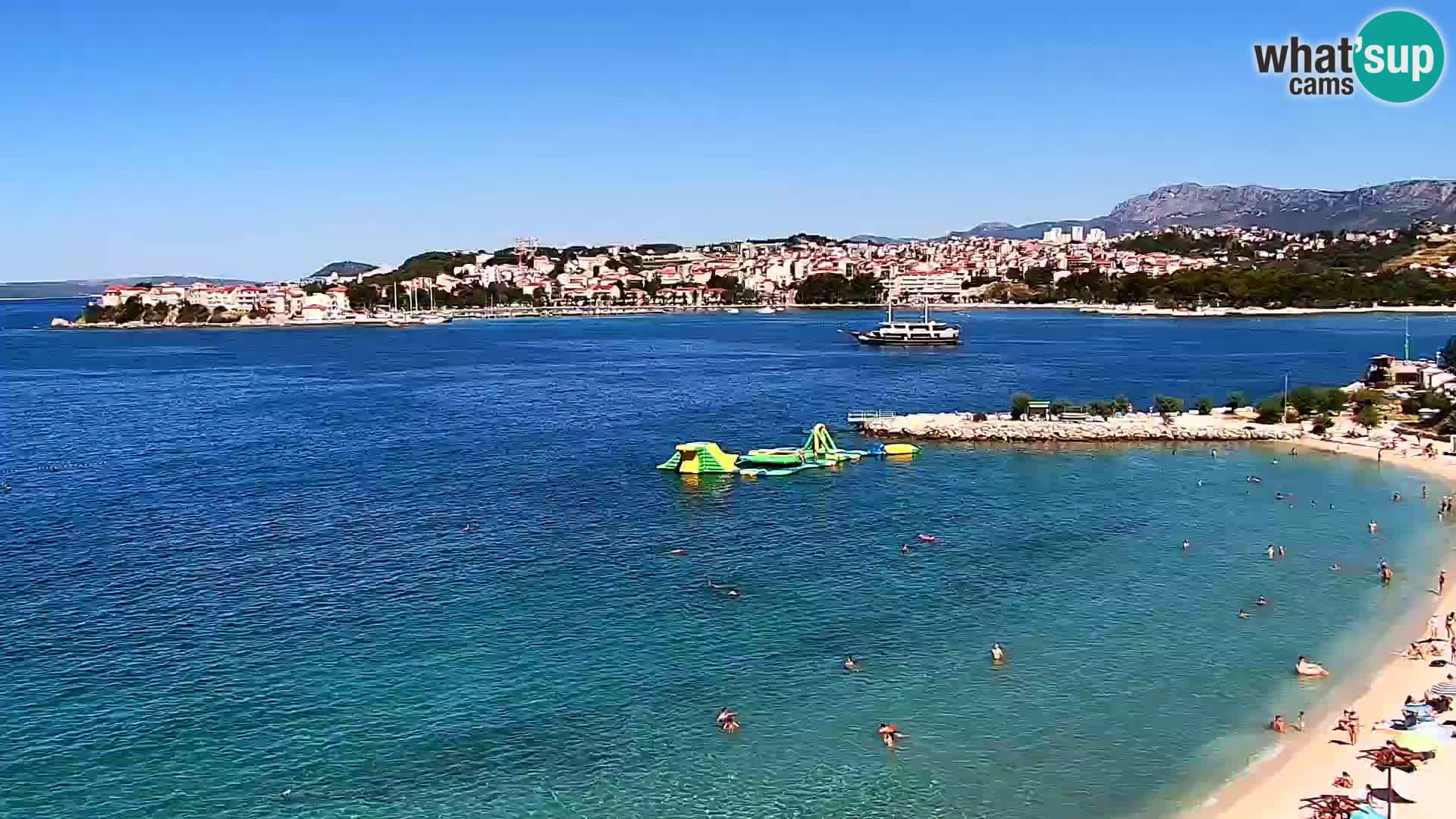 Webcam Playa de Podstrana – Vista en directo desde Hotel Split