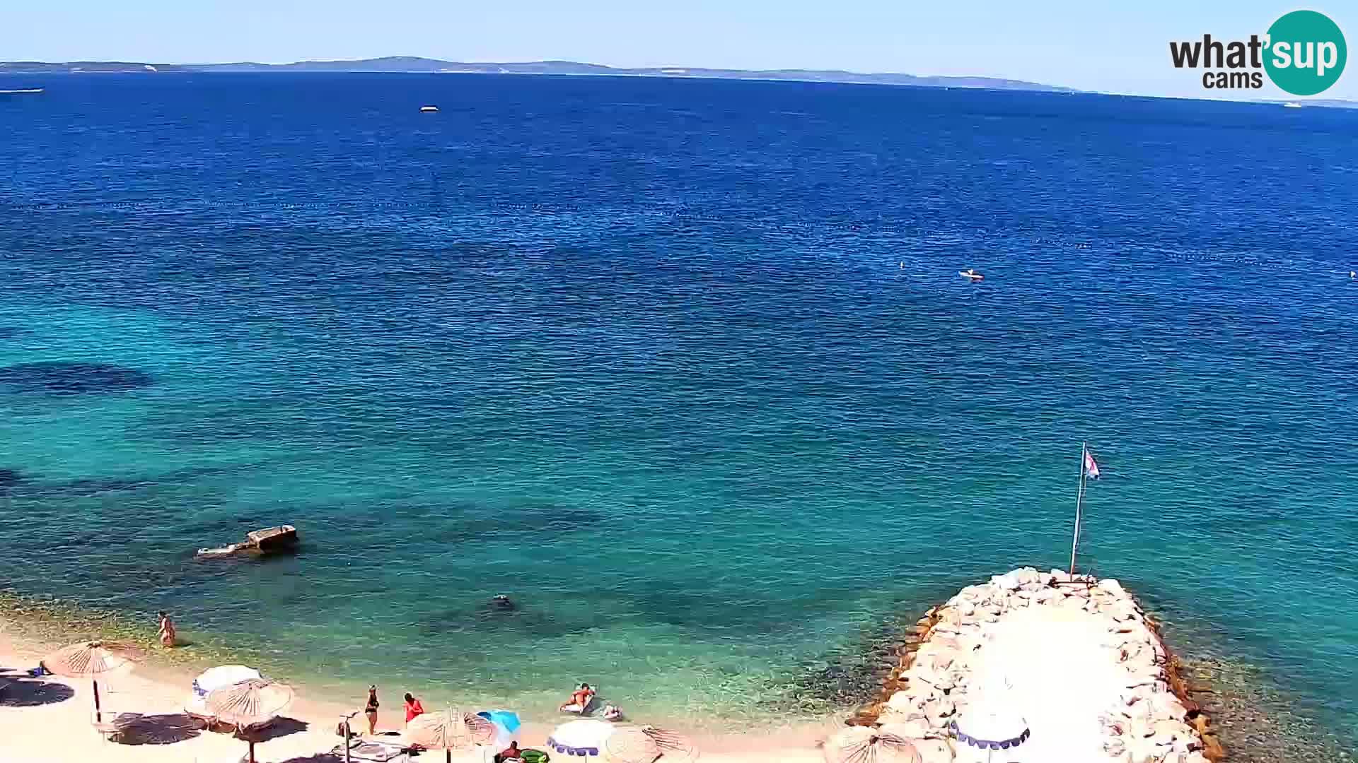 Podstrana Beach Webcam – Live View from Hotel Split
