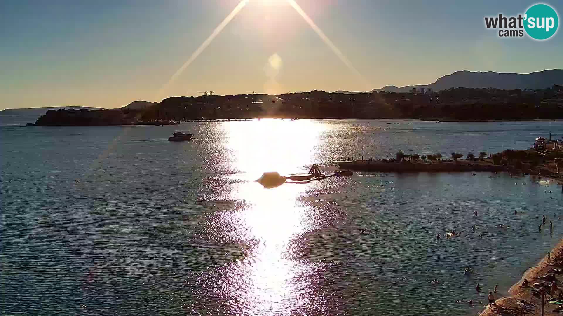 Webcam Spiaggia di Podstrana – Diretta dall’Hotel Split
