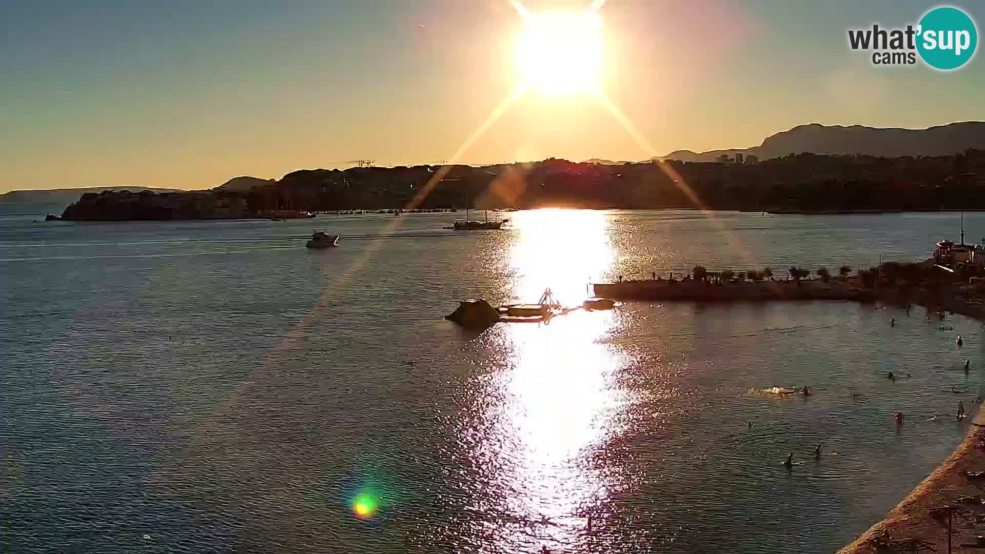 Podstrana Strand Webcam – Liveblick vom Hotel Split