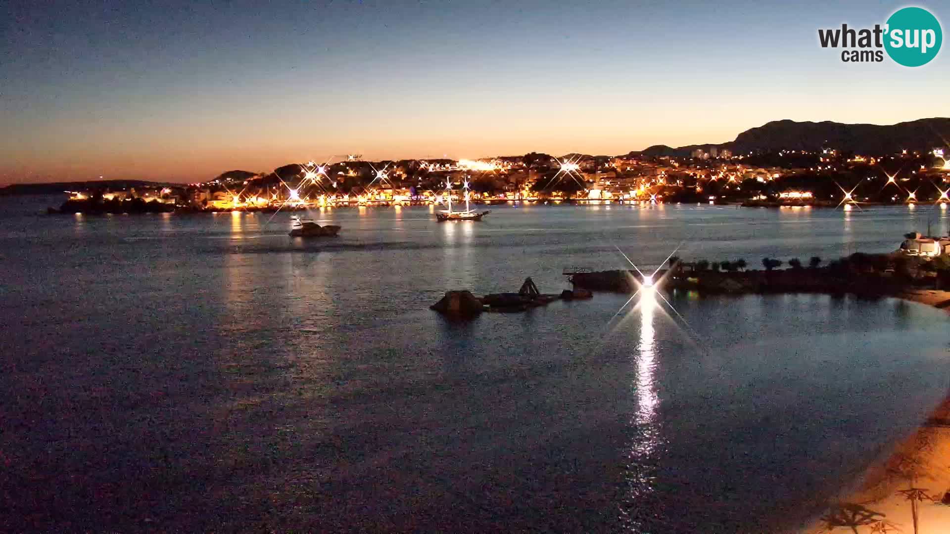 Podstrana Beach Webcam – Live View from Hotel Split