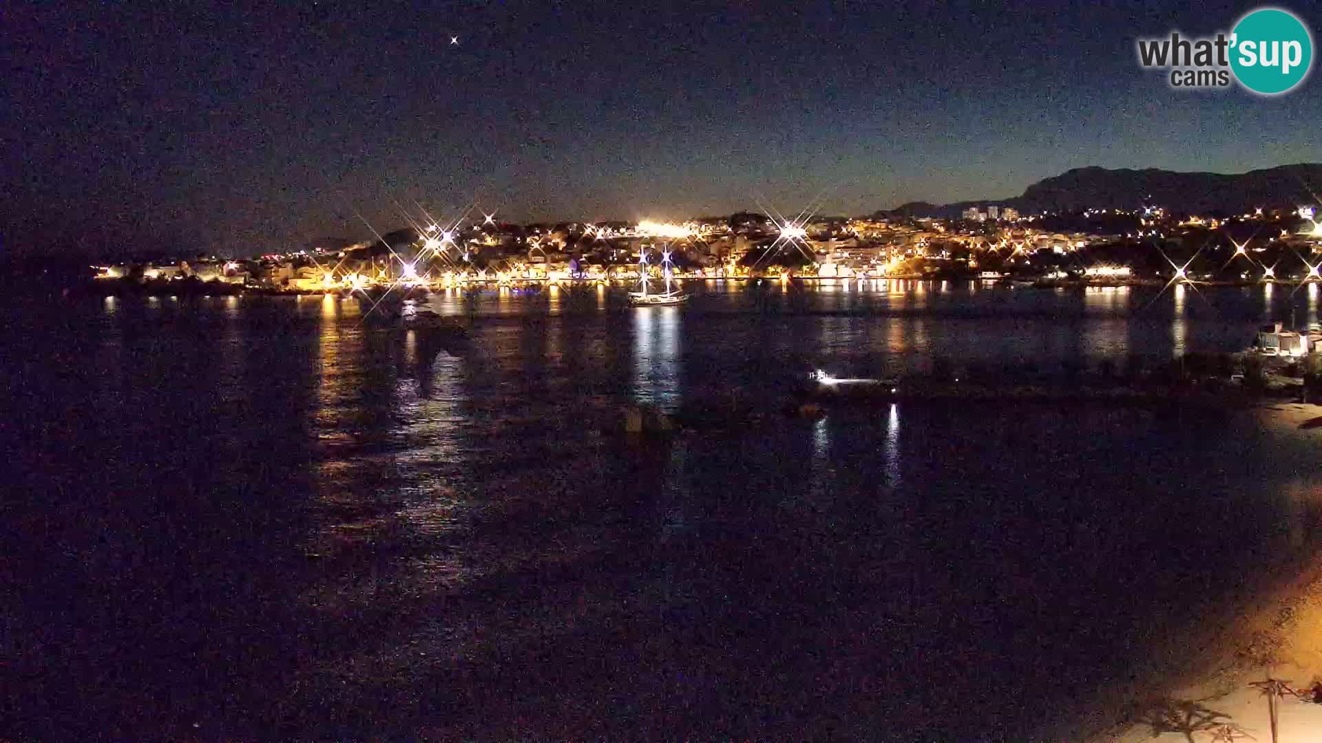 Podstrana Beach Webcam – Live View from Hotel Split