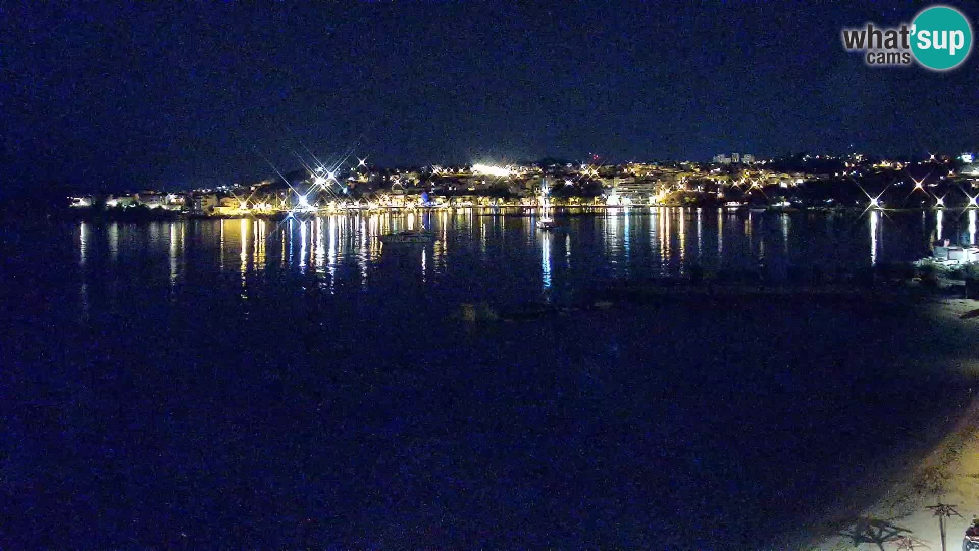 Web kamera Plaža Podstrana – Pogled uživo