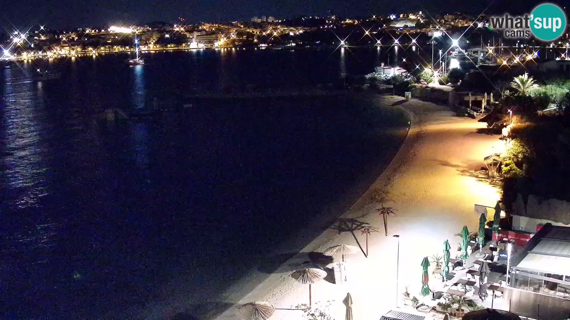 Webcam plage de Podstrana – Vue en direct depuis Hotel Split