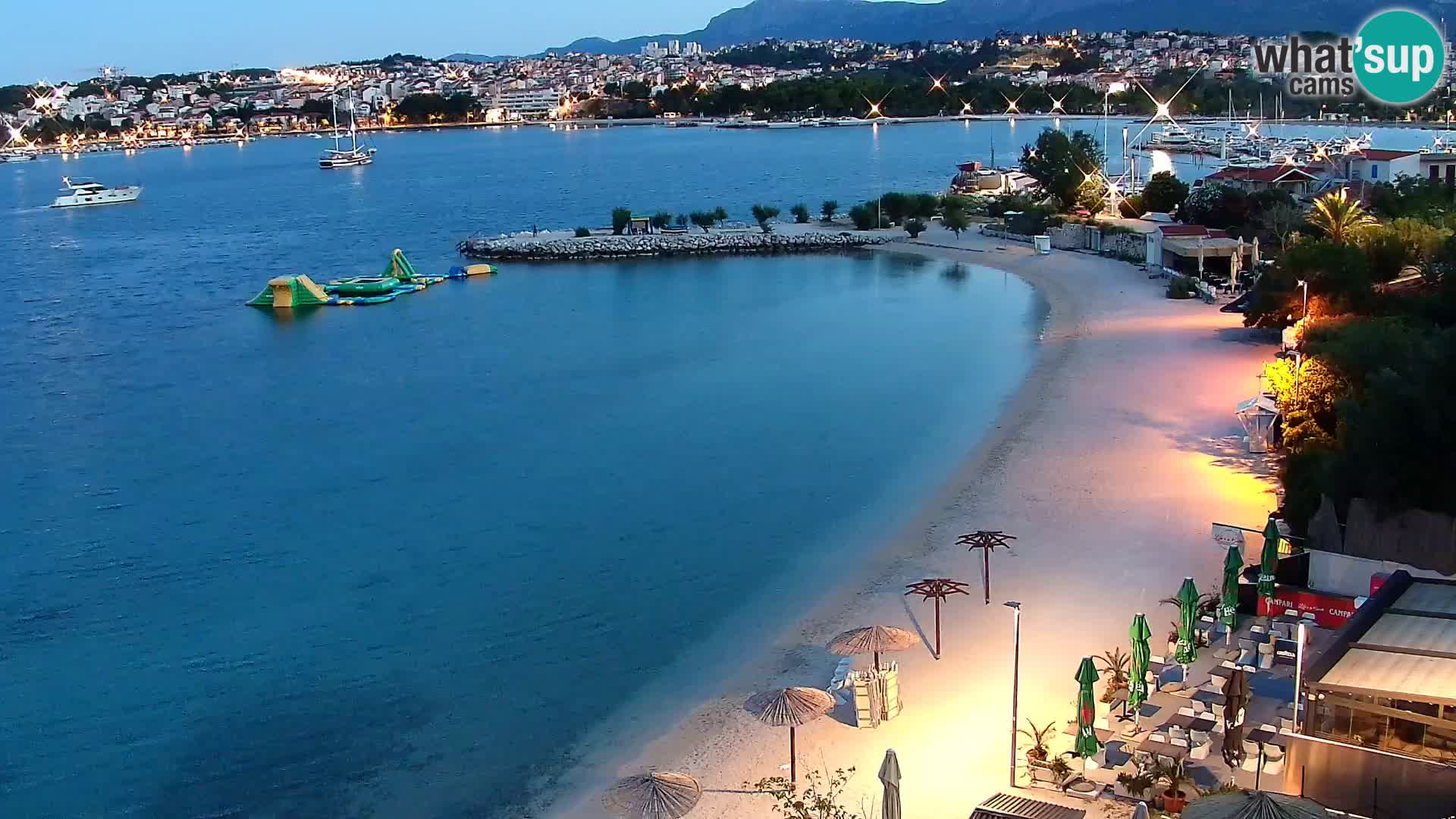 Webcam Playa de Podstrana – Vista en directo desde Hotel Split