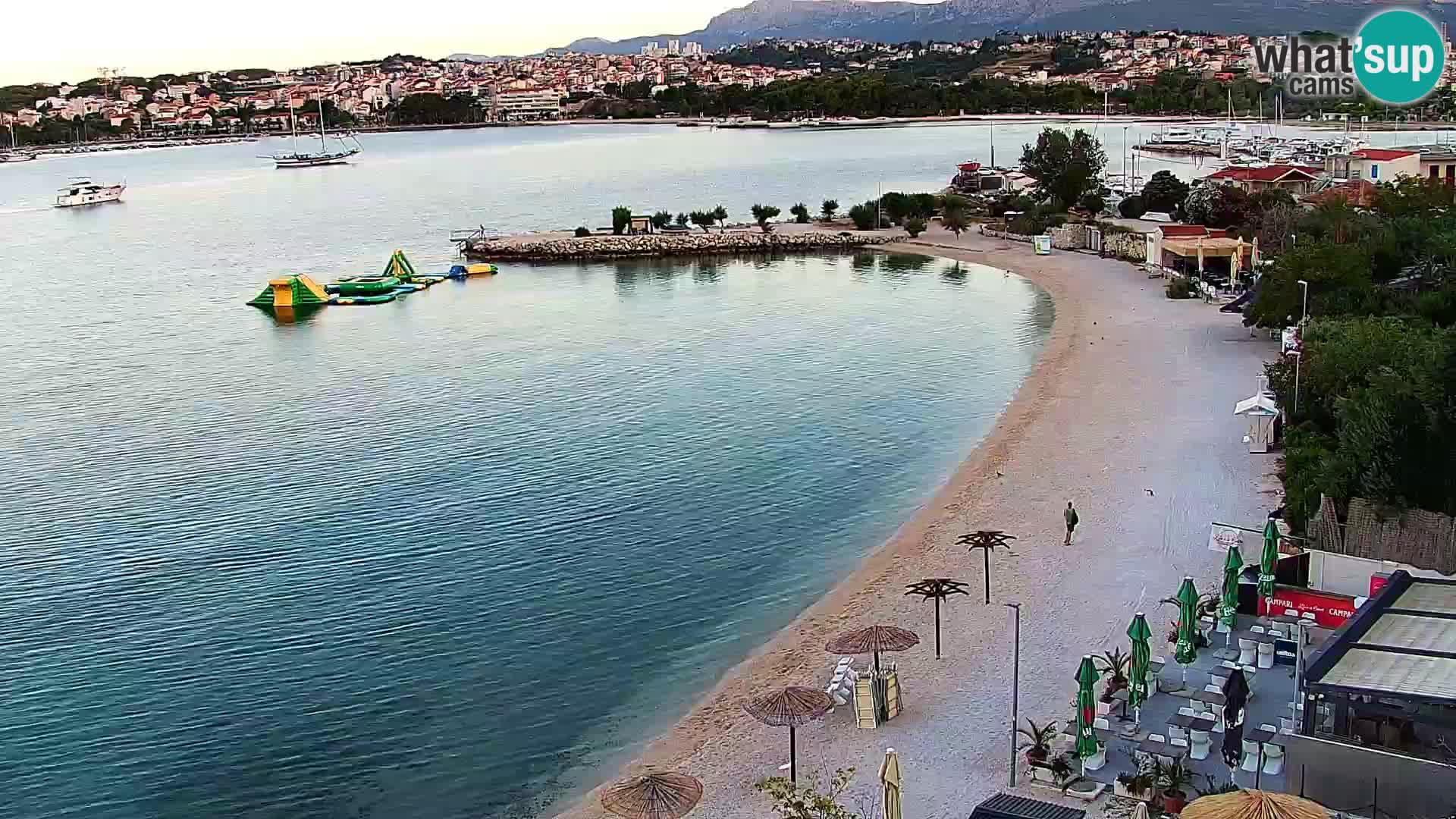 Webcam plage de Podstrana – Vue en direct depuis Hotel Split