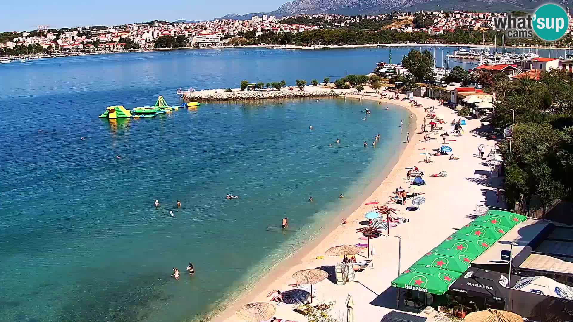 Webcam Spiaggia di Podstrana – Diretta dall’Hotel Split