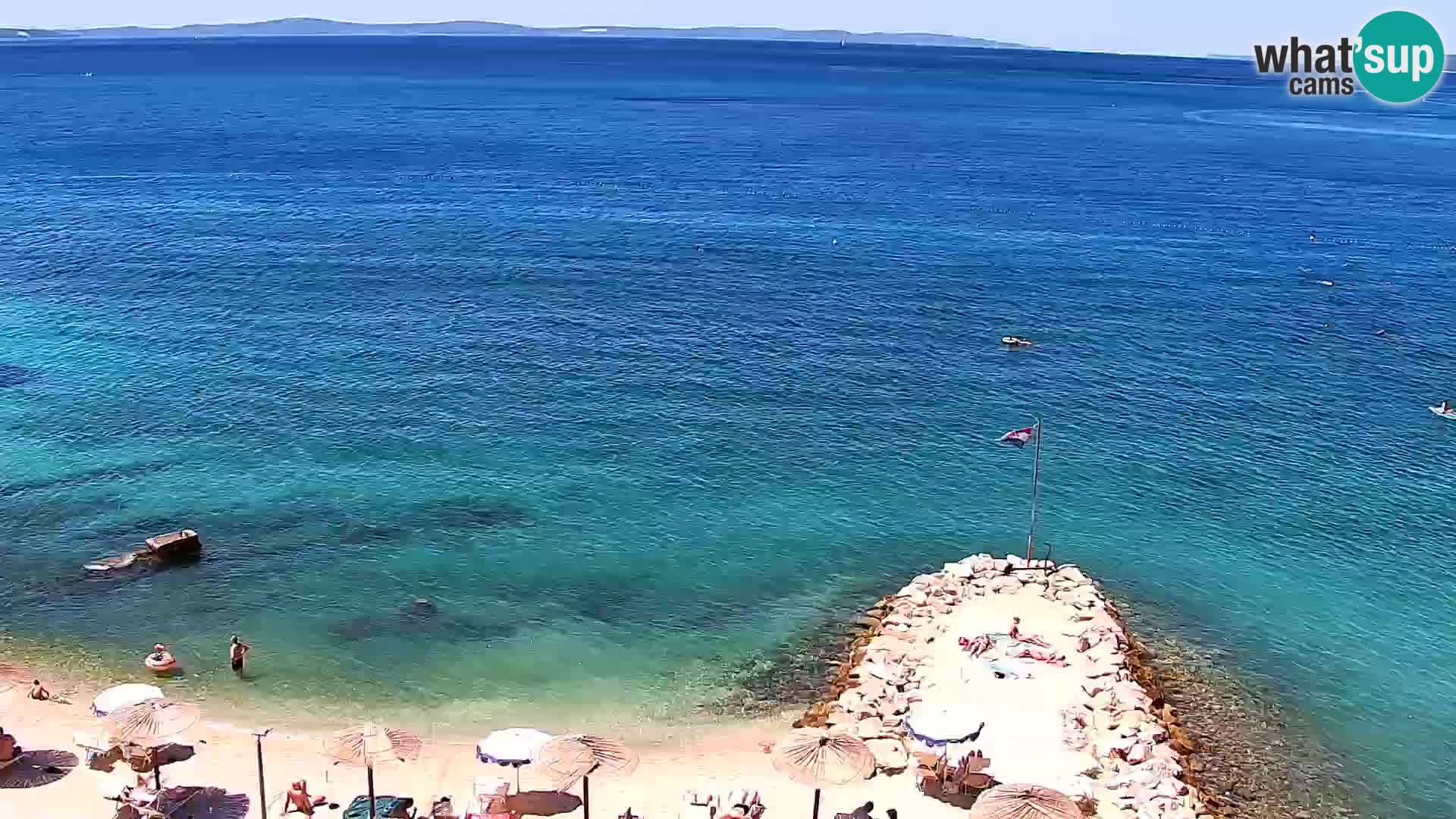 Podstrana Strand Webcam – Liveblick vom Hotel Split
