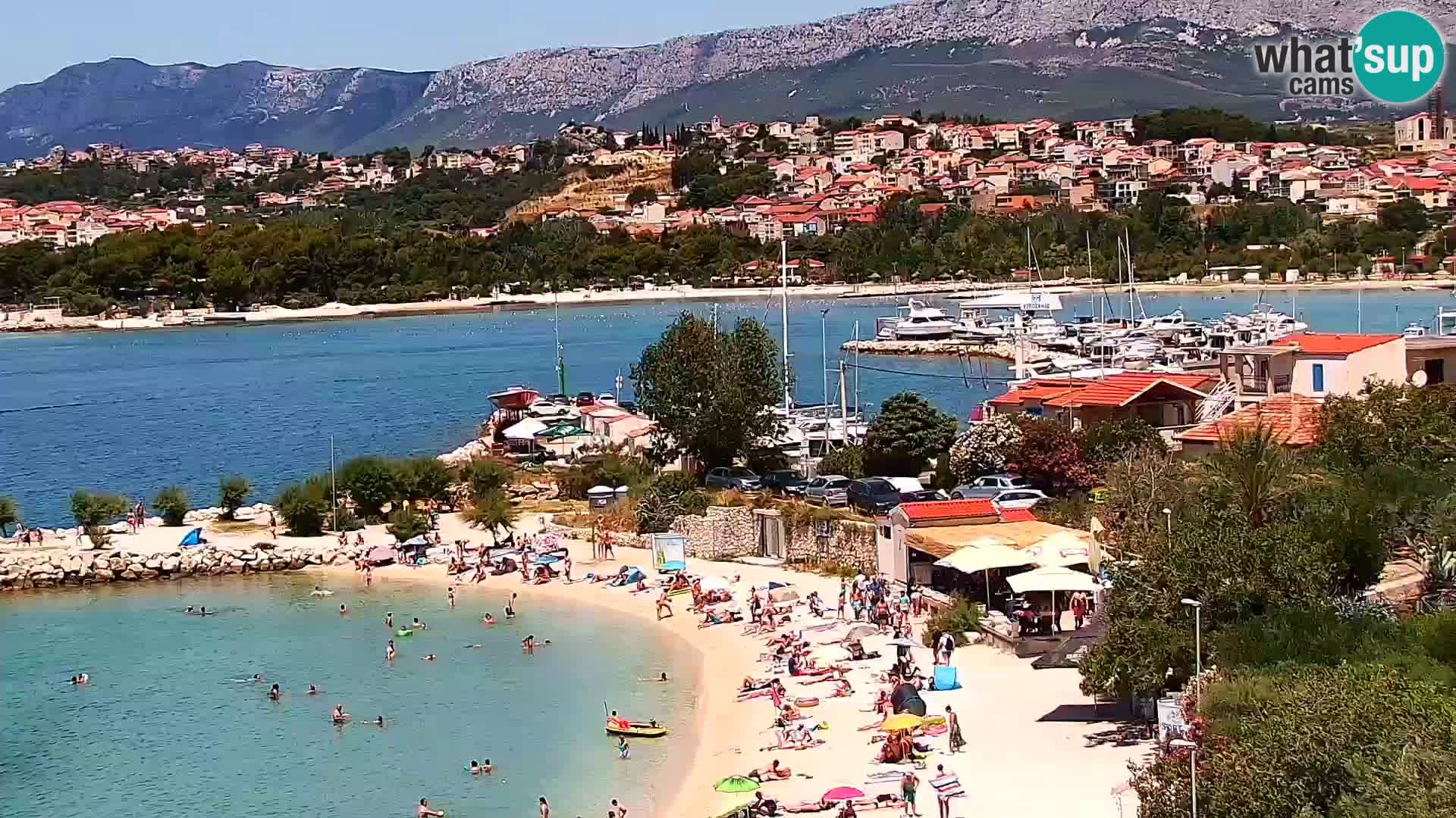 Webcam Spiaggia di Podstrana – Diretta dall’Hotel Split