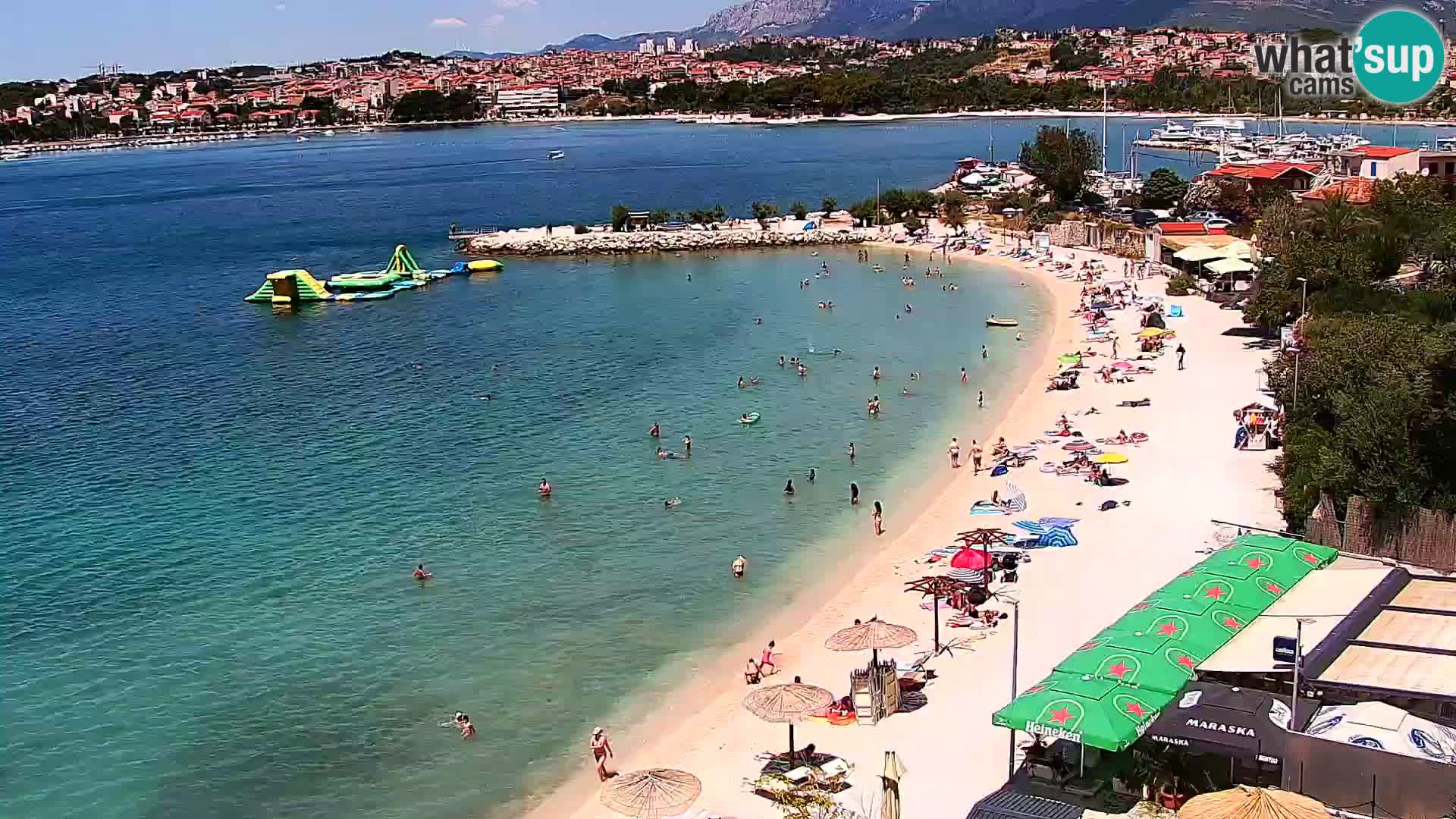 Webcam Spiaggia di Podstrana – Diretta dall’Hotel Split