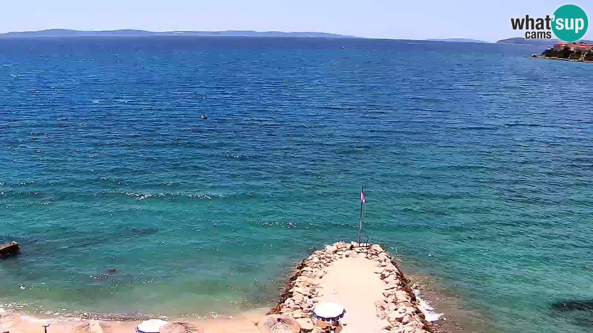 Webcam plage de Podstrana – Vue en direct depuis Hotel Split