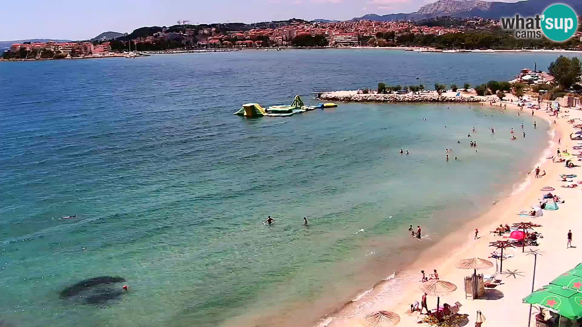 Webcam Playa de Podstrana – Vista en directo desde Hotel Split