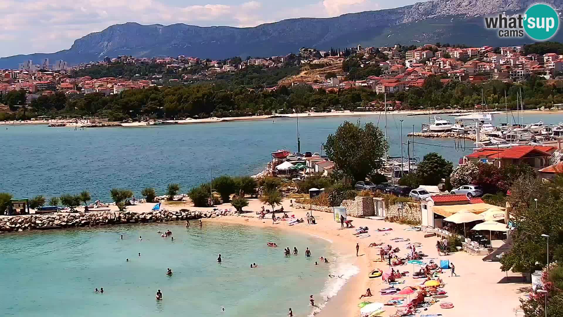 Podstrana Beach Webcam – Live View from Hotel Split