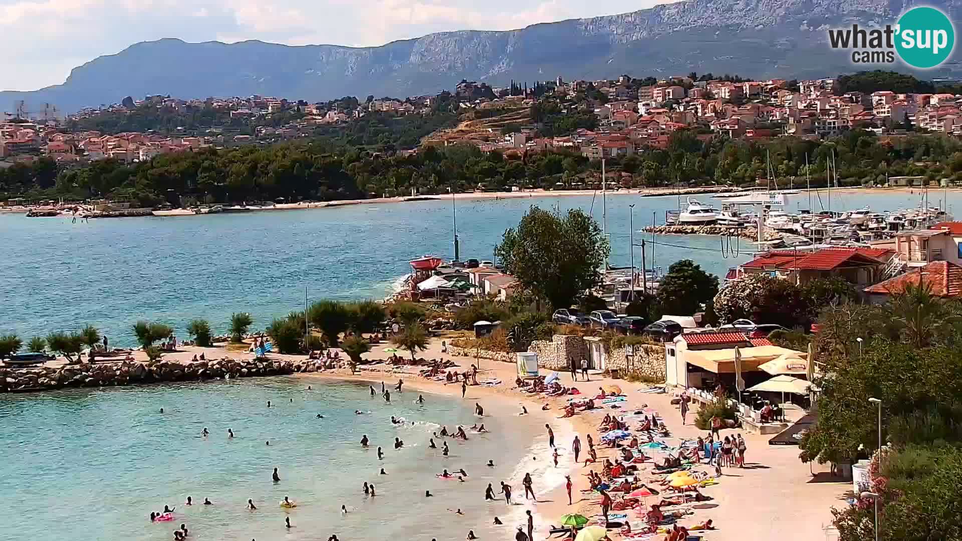 Podstrana Strand Webcam – Liveblick vom Hotel Split