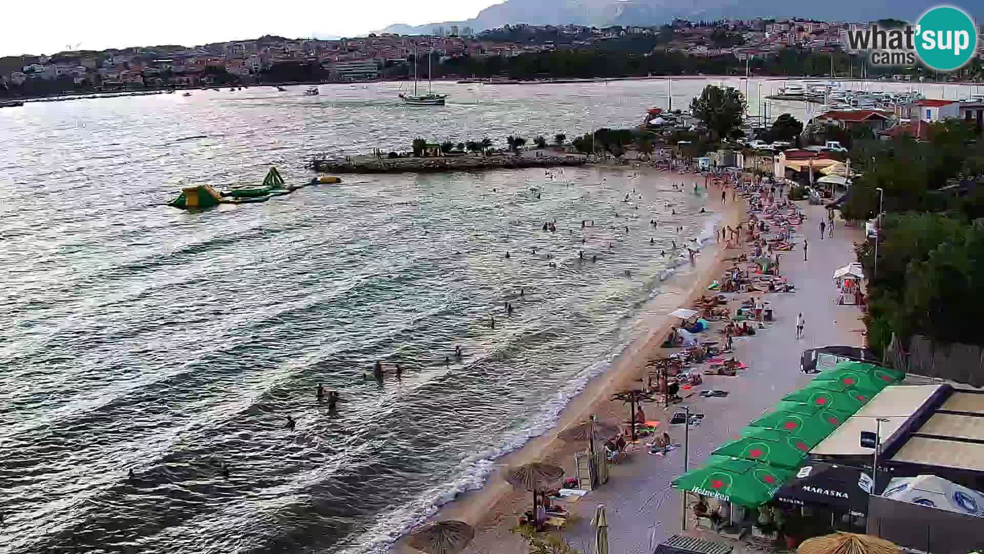 Web kamera Plaža Podstrana – Pogled uživo