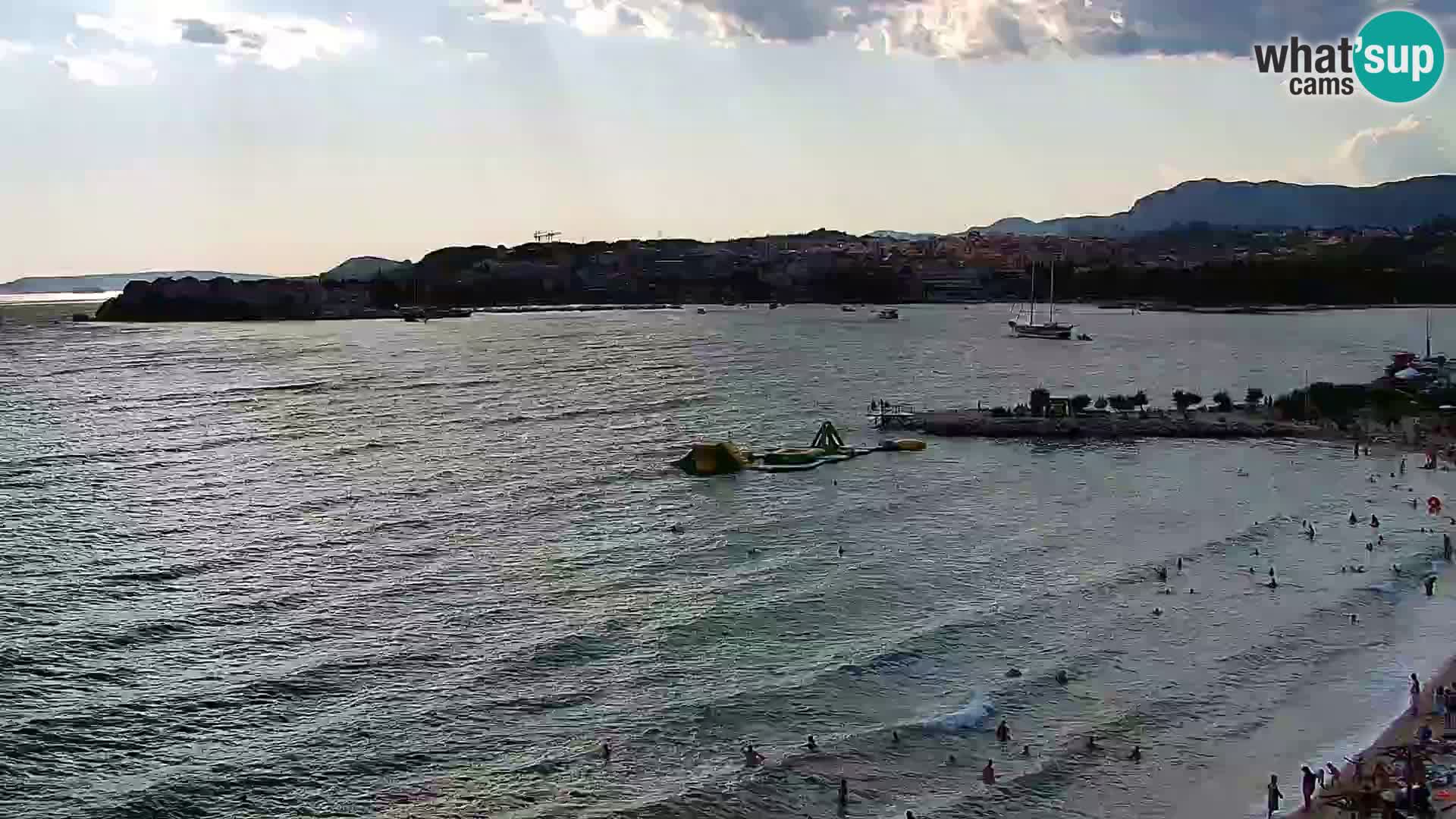 Webcam Playa de Podstrana – Vista en directo desde Hotel Split