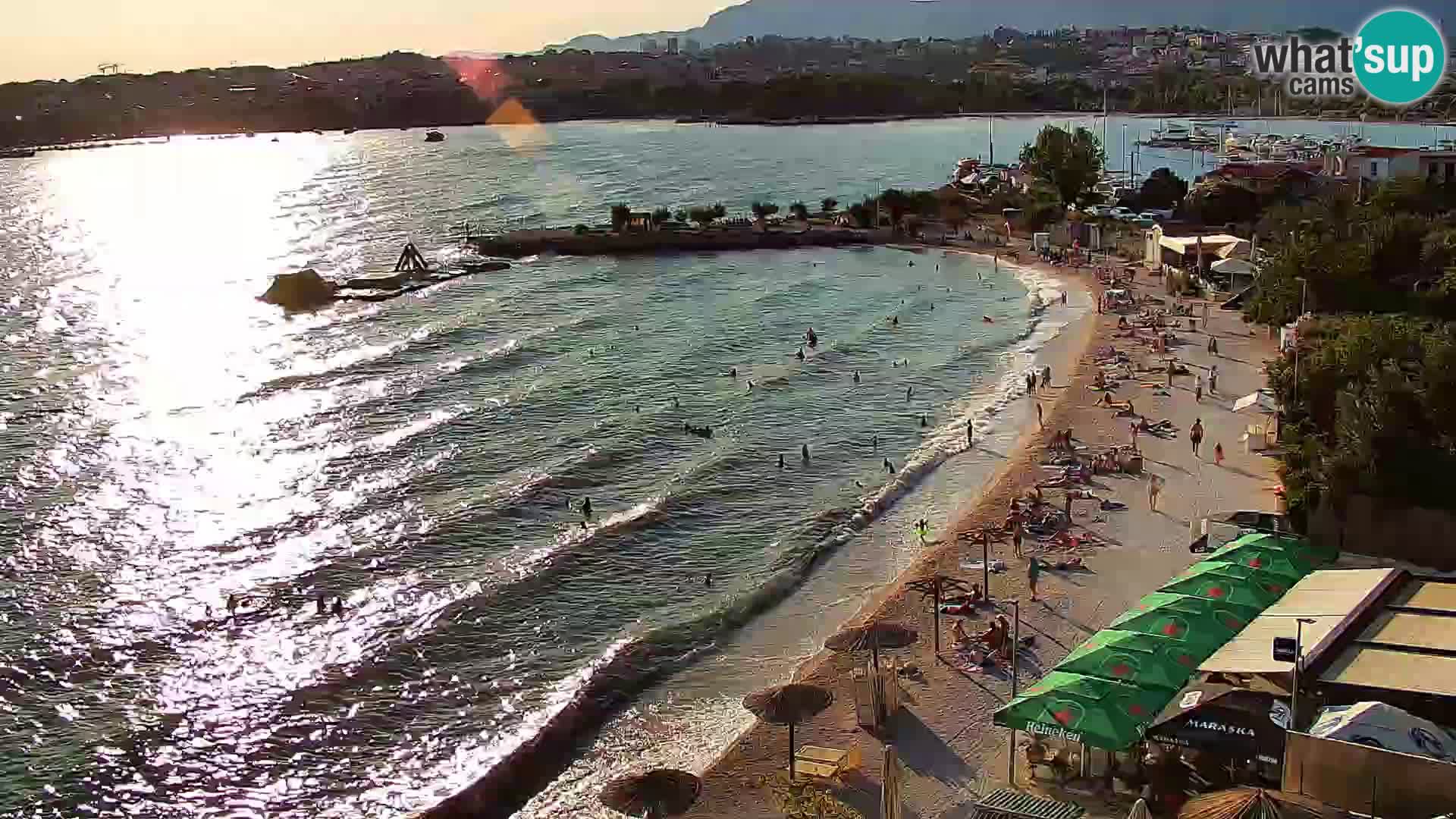 Webcam Playa de Podstrana – Vista en directo desde Hotel Split