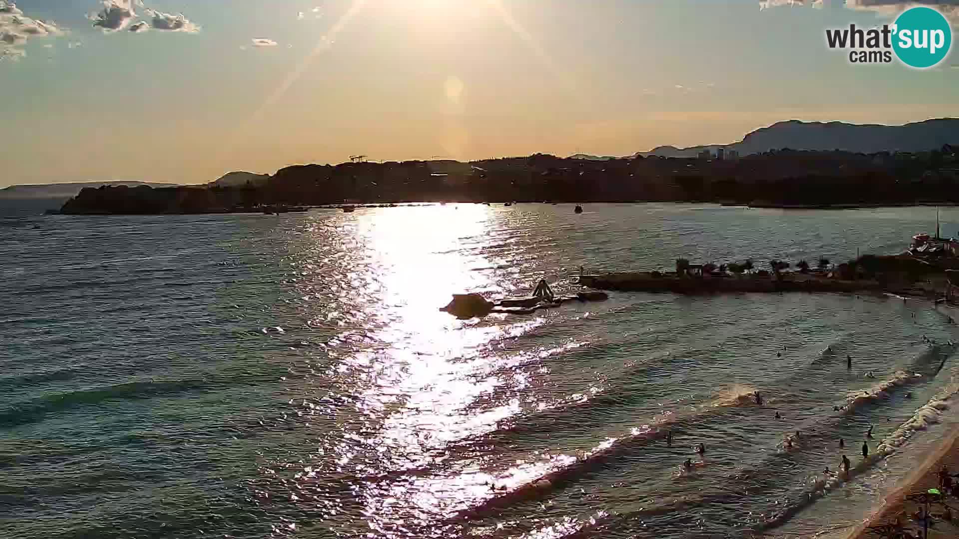 Web kamera Plaža Podstrana – Pogled uživo